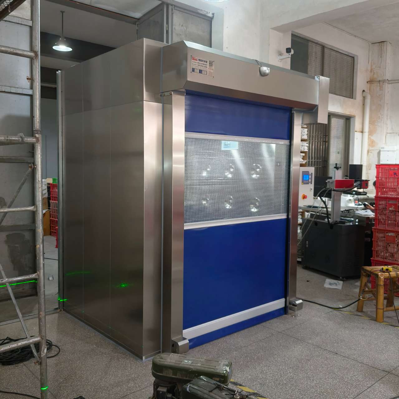 山西精度偉業科技發展有限公司風淋室安裝